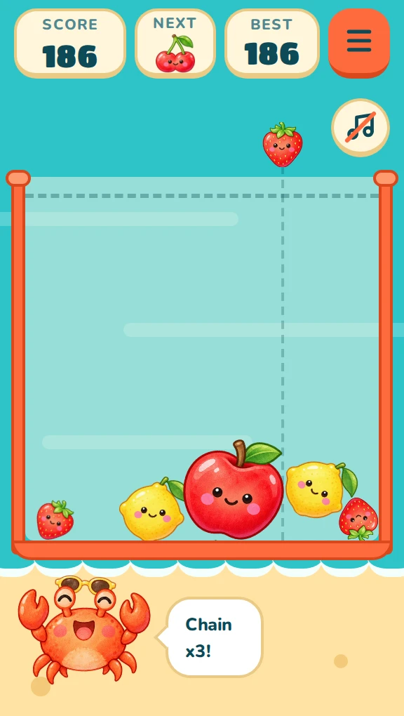 Fruit Beach screenshot